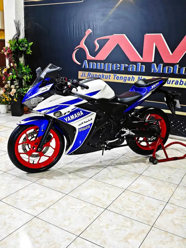 Sport kencang Yamaha R25 GP Series FI TH 2015 odo 15rb