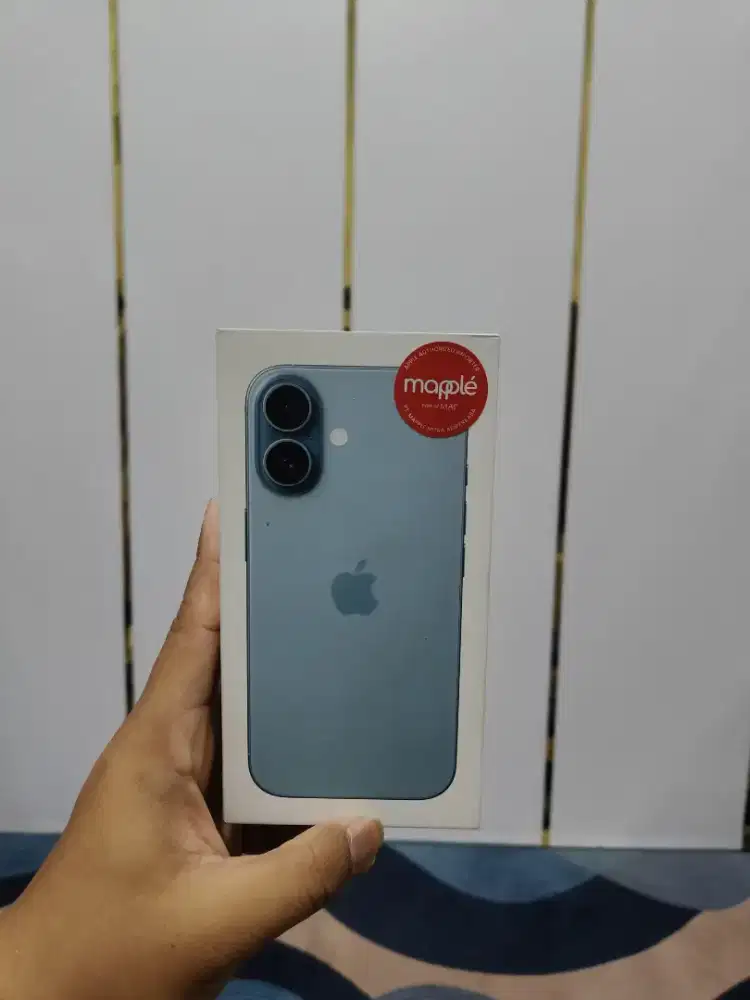 IPHONE 16 128 GB BARU GRESS SEGEL GARANSI RESMI DIGIMAP