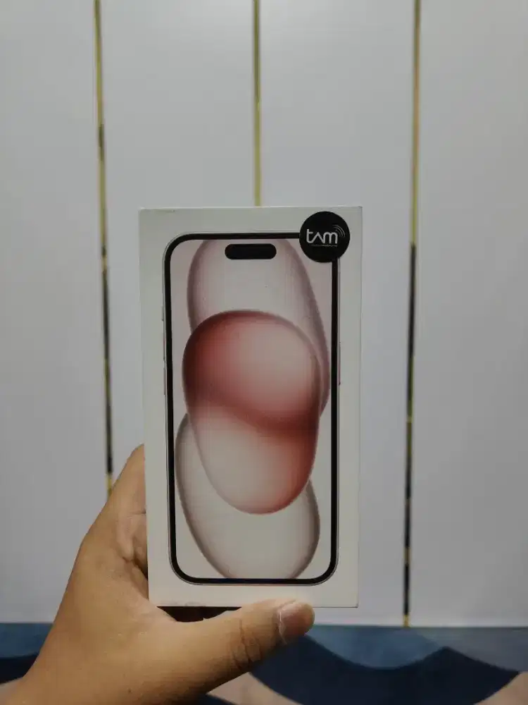 IPHONE 15 128 GB PINK BARU GRESS SEGEL BNIB GARANSI IBOX