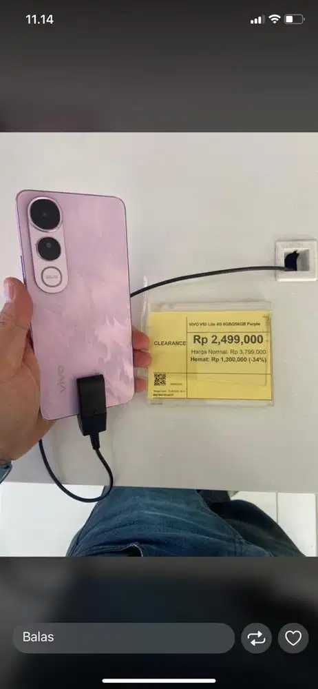 VIVO V50 Lite 4G 8GB/256GB Purple