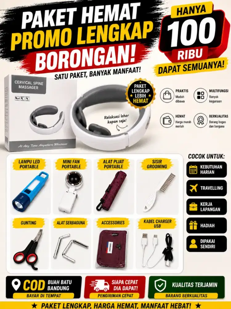 Obral Paket Lengkap Serbaguna Barang Berkualitas Rumah Tangga Terbaru