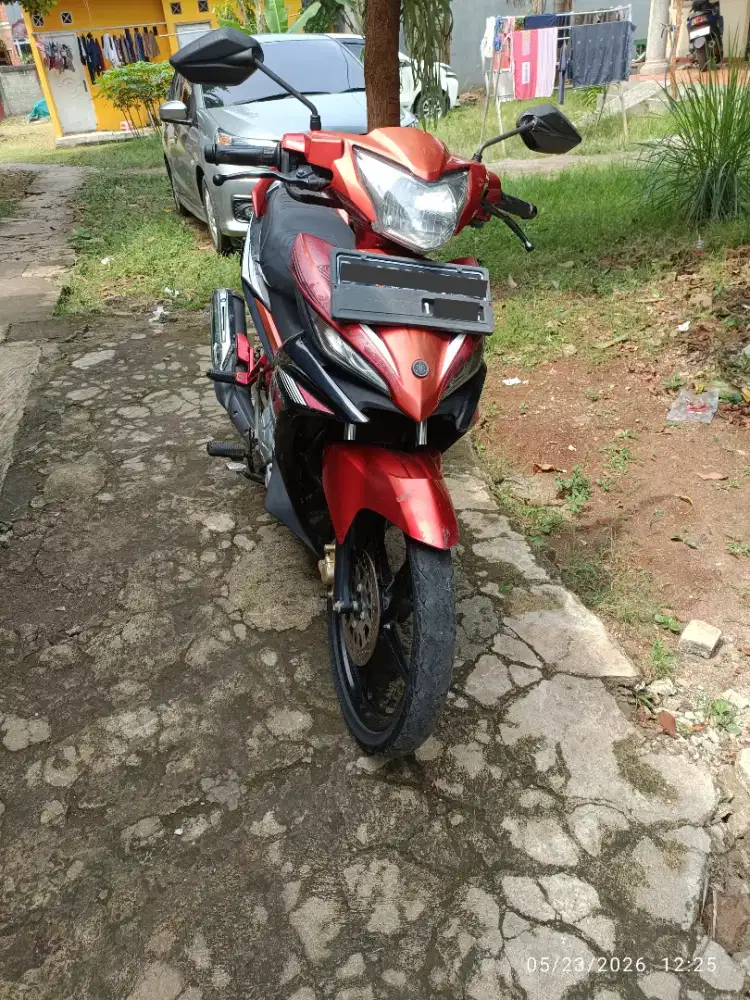 Yamaha New Jupiter MX 135 2013 Merah Hitam - Jual Apa Adanya (Bahan)