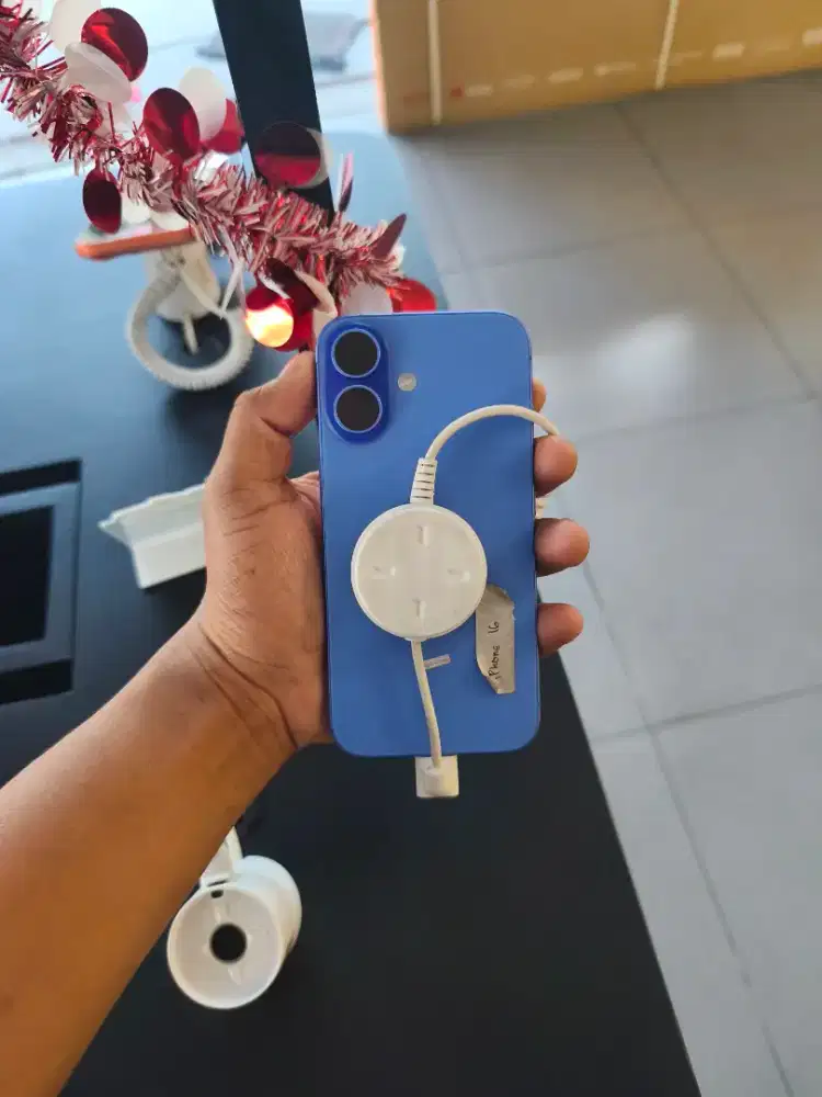 IPHONE 16 128GB CICILAN 1.263.000 TENOR 12 BULAN DENGAN KTP SAJA