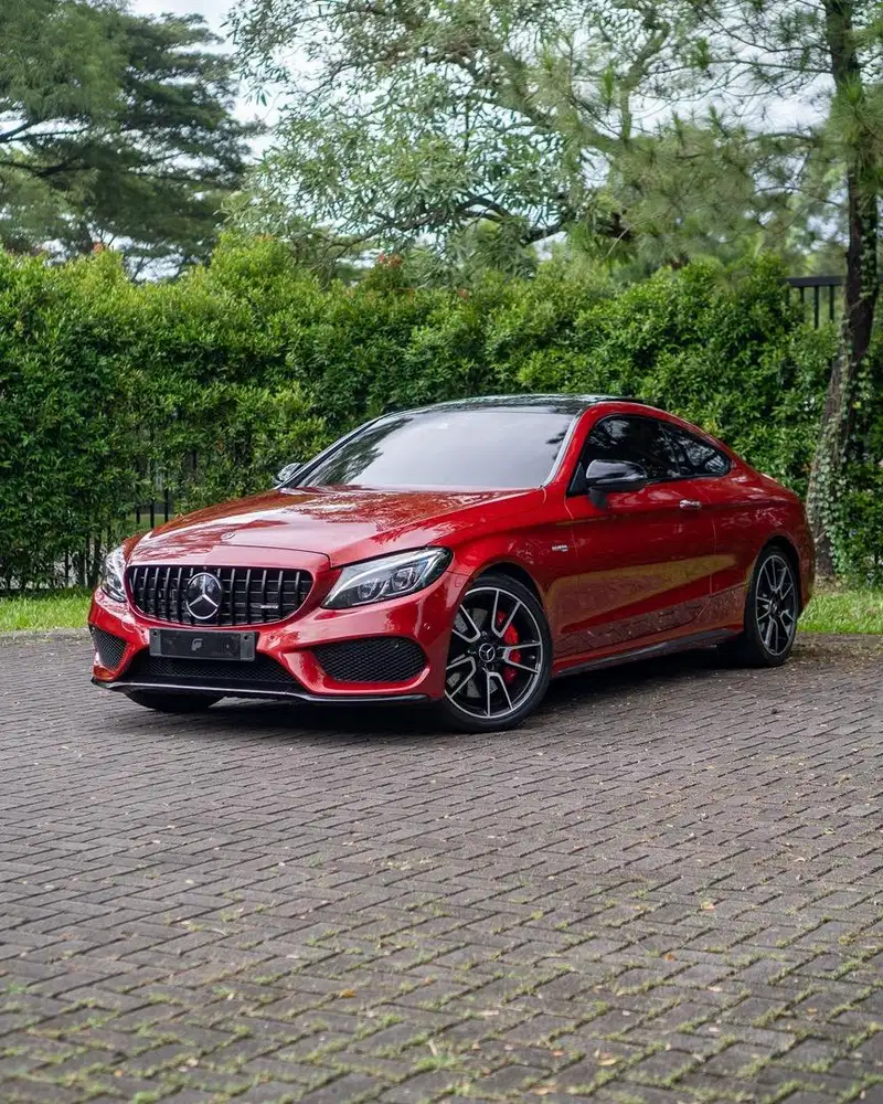 (BEST COLOR!!) Mercedes-Benz AMG C43 Coupe 2017 W205 C300 440i E300