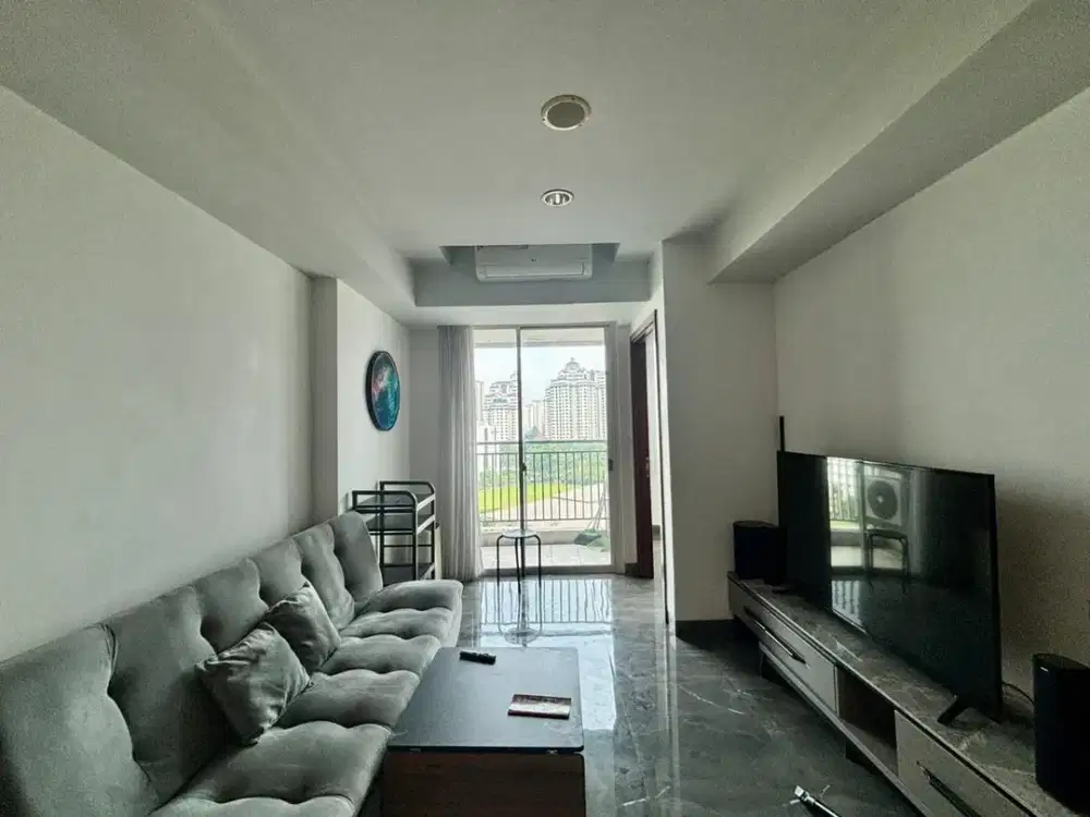 Dijual Dan Disewakan Apartemen Springhill Terrace Tower Oakwood 2BR Furnish Interior