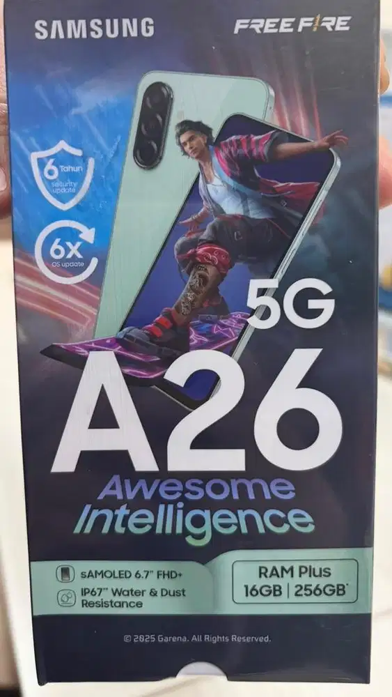 Samsung A26 8+8 RAM 256GB BLACK