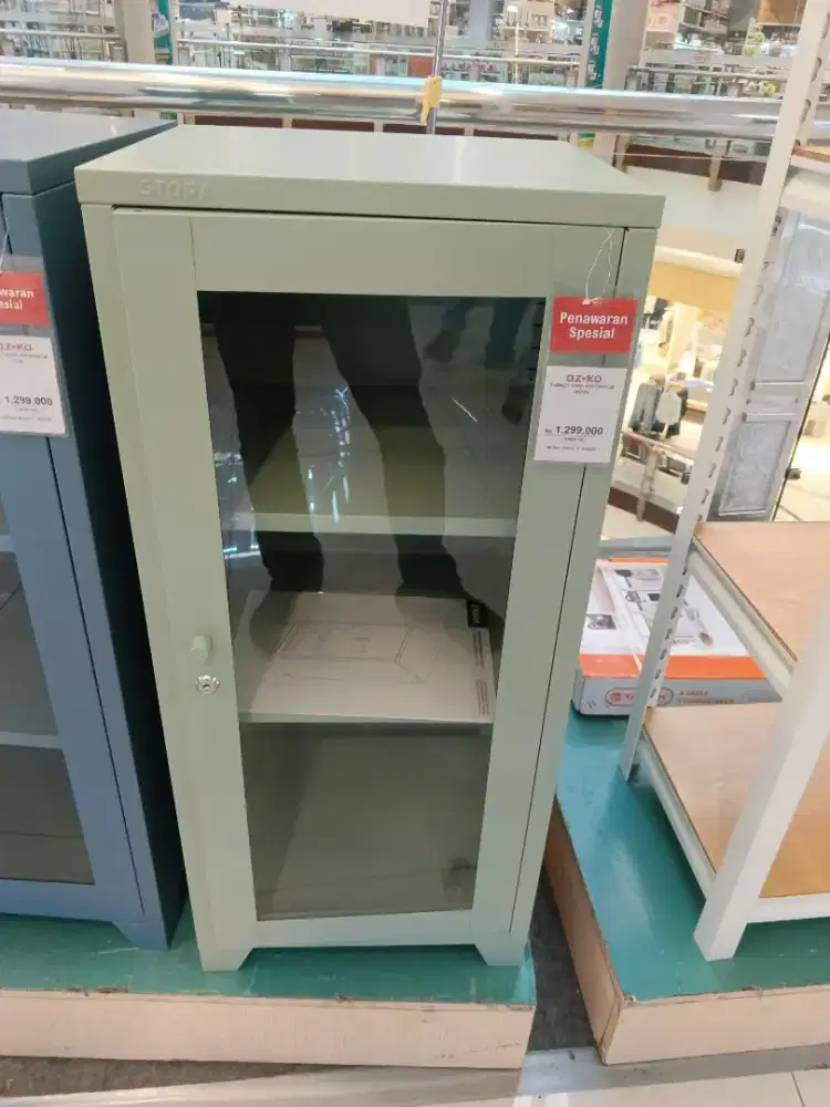 CABINET NARA 40x35x91cm GREEN