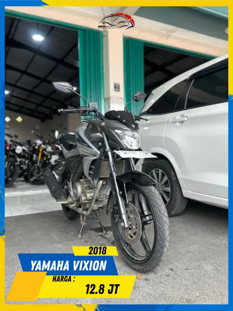YAMAHA VIXION 2018 SIAP GASS MASZEHH HIKMAH MOTOR KEPUH MALANG