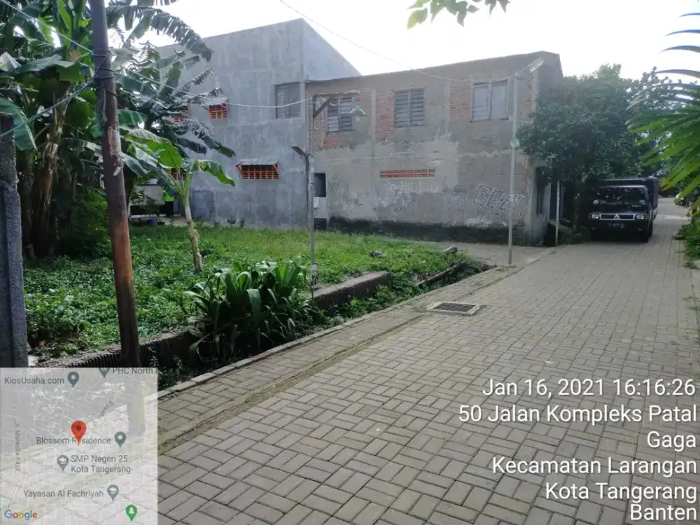 Dijual Lahan Kavling 14,4 x 14,8 Shm Komplek Gaga Larangan Kota Tangerang