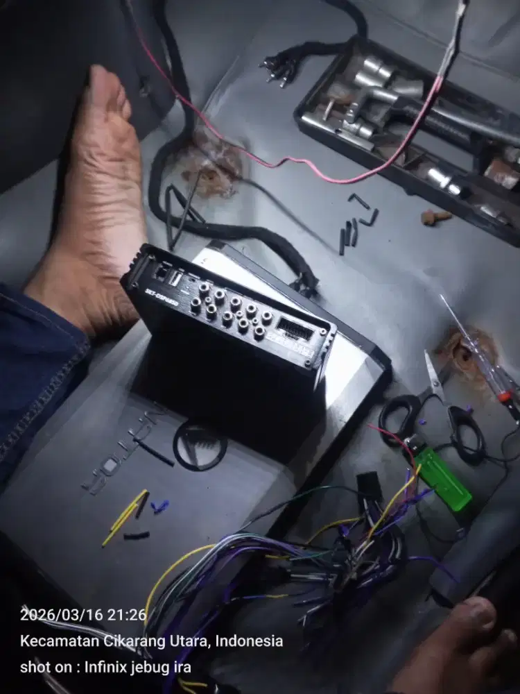 Jasa tukang audio mobil
