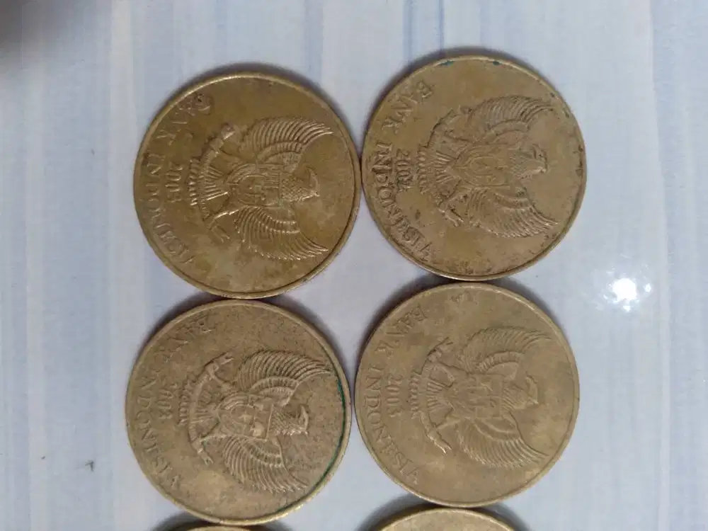Koin kuno tahun 1997,2003,2001