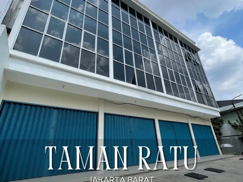 DIJUAL CEPAT 4 UNIT RUKO KOMERSIAL LOKASI STRATEGIS DI TAMAN RATU JAKARTA BARAT