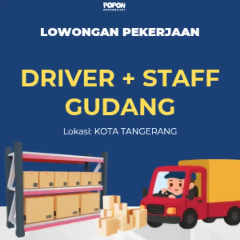 Driver + Staff Gudang