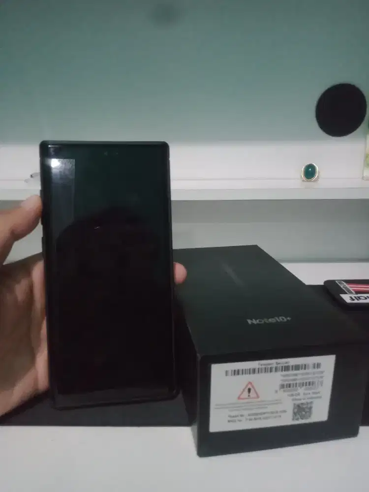 Samsung Note 10plus fullset Ram 12 internal 256