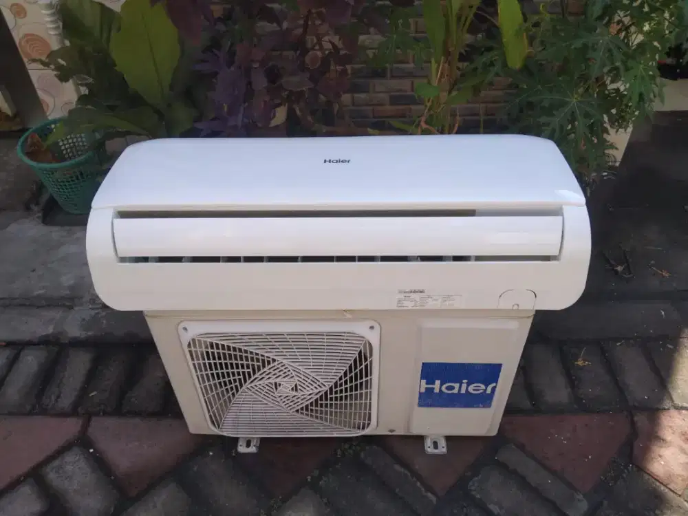 Jual ac haire  3/4pk R 410 .600watt  kondisi 95% ori semua