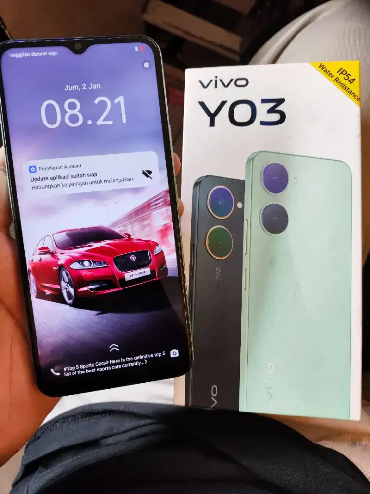 Vivo Y03 4/64 Full set Ori Nominus battre awet