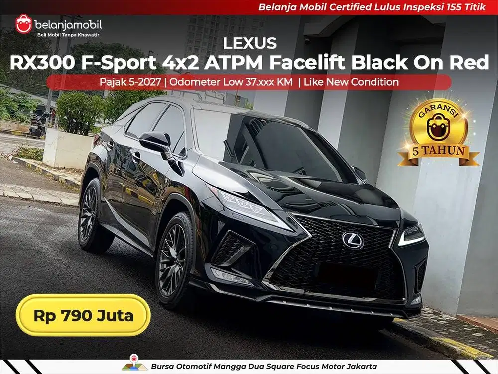 [ LOW KM ] Lexus RX 300 RX300 F-Sport F Sport Facelift 2021 2022