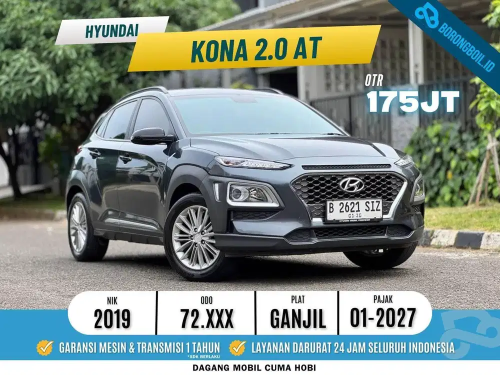 HYUNDAI KONA AT 2019 ABU LIKE NEW PAJAK PANJANG