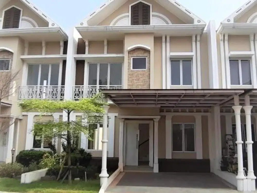 Rumah 2lt 8x15 120m type 3KT Cluster Thames JGC Jakarta Garden City