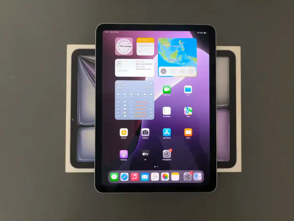 iPad Air 6 M2 11 Inch 128GB 128 - Fullset, Resmi iBox