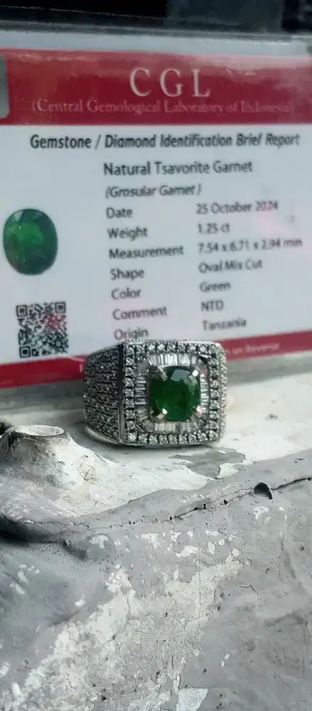 Natural Tsavorite Garnet