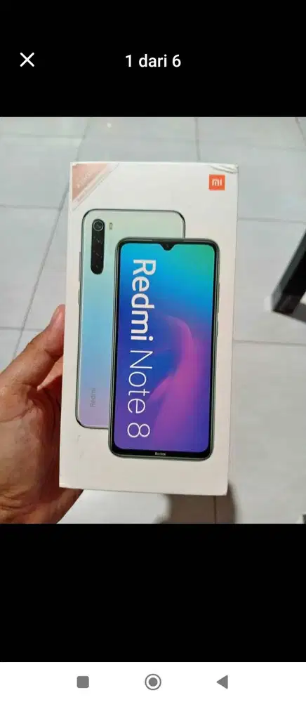 Xiaomi redmi note 8 FULLSET ORIGINAL 4/64 Snapdragon 665nm