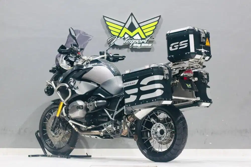 BMW GS K25 R1200 mulus mesin sehat unit siap turing jauh aman nyaman