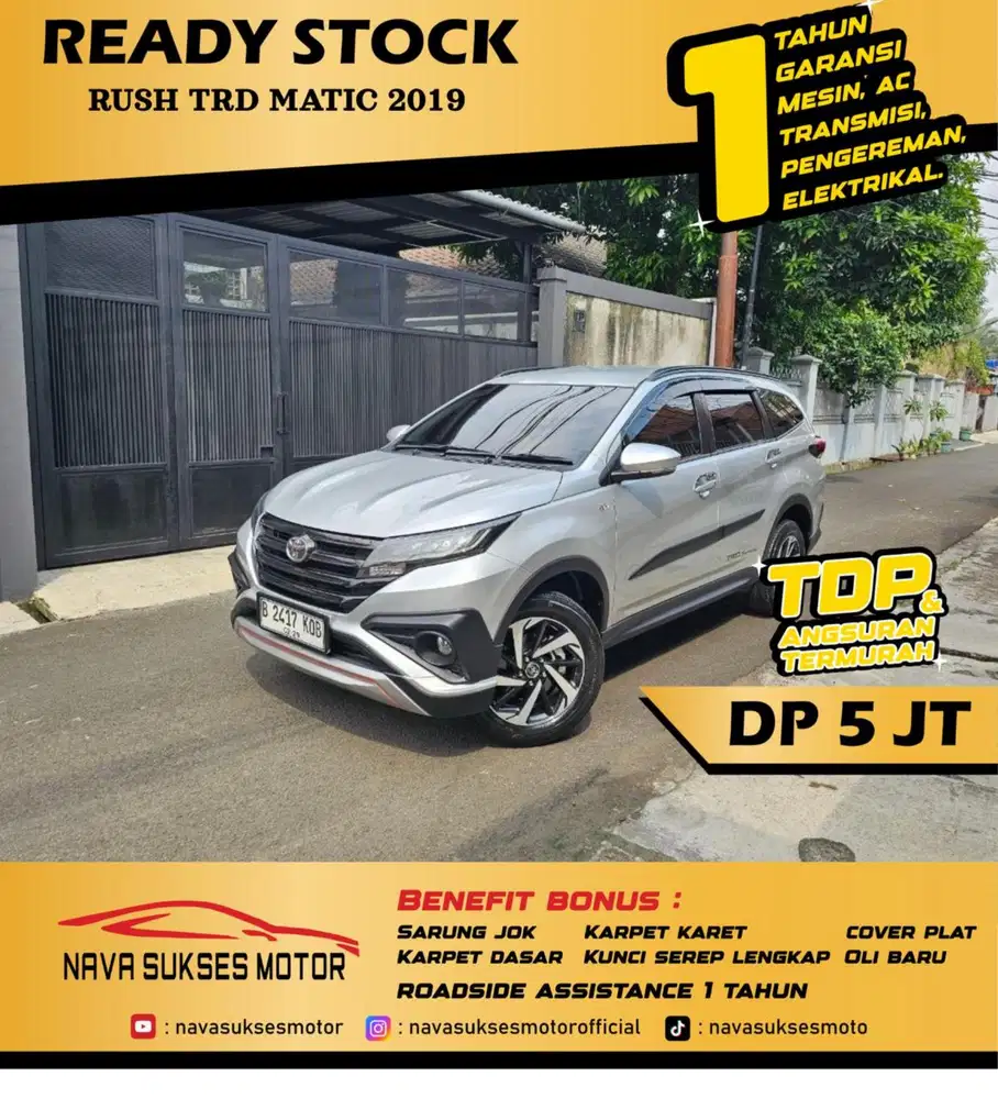 TDP 5 JUTA - RUSH TRD 2019