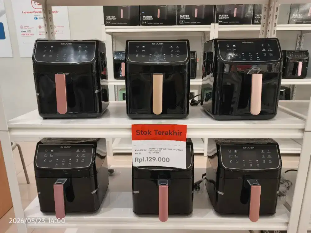 SHARP AIR FRYER DISKON UP 70%
