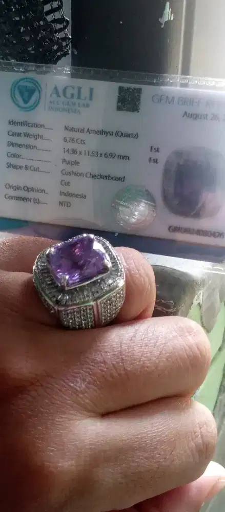 Permata Amethyst Kecubung HQ