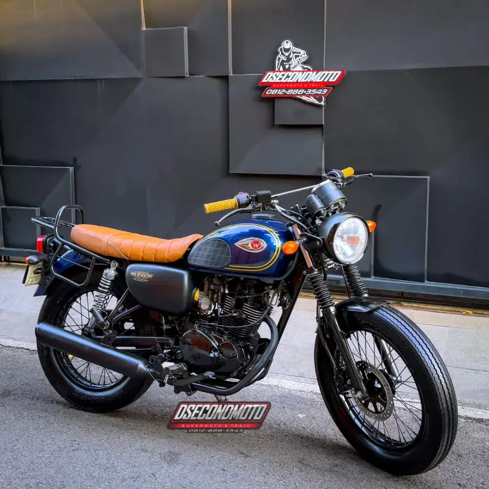 W 175 JAPSTYLE ‼️W175 KLASIK RETRO CAFE RACER BRITISH SIAP TOURING
