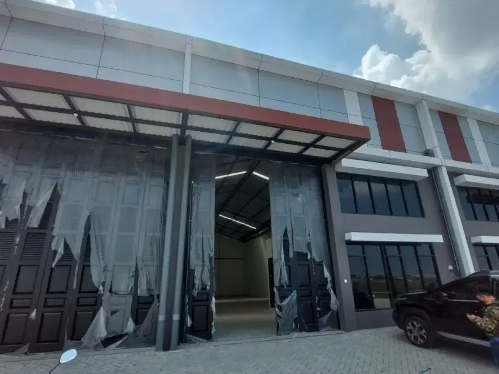 DISEWAKAN BARU GRESS Gudang Margomulyo Permai
