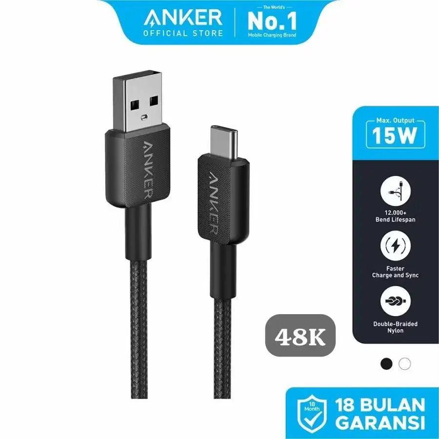 KD ANKER USB A to C
