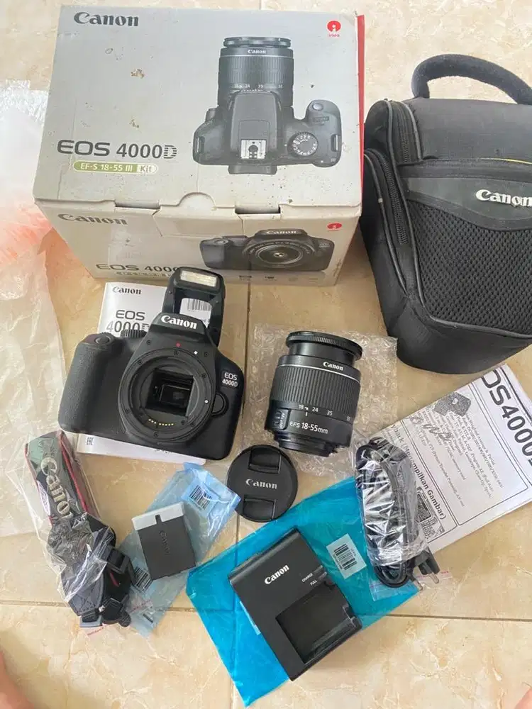 CANON 4000D LENSA KIT FULLSET