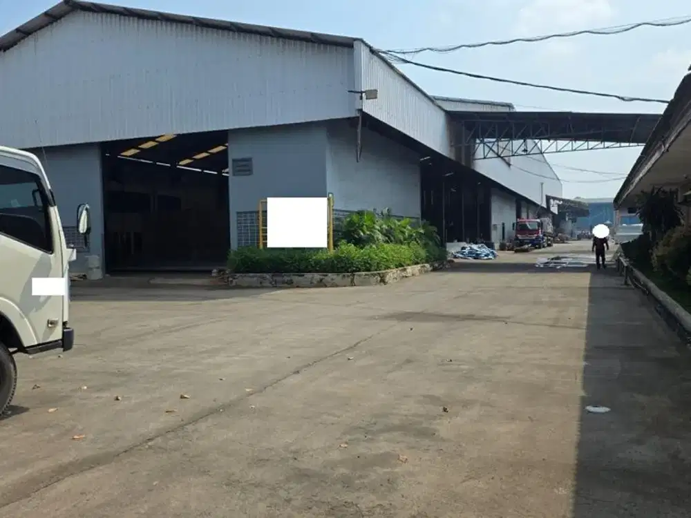 Ss.3794 - Dijual !! Gudang + Alat Mesin Full Furnish Luas Total 13.691 meter Siap Pakai , Masuk Kontainer di Cakung Raya Jalan depan 2 Mobil