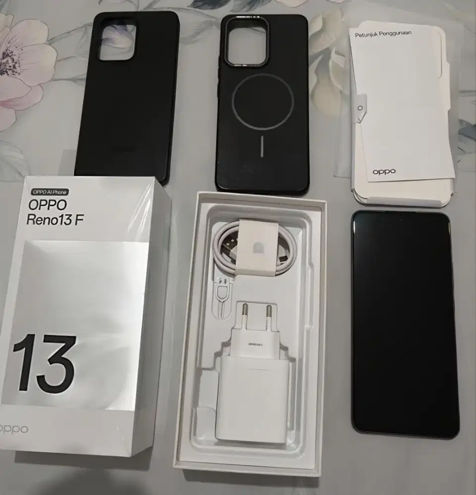 JUAL OPPO RENO 13F 4G 8/256 GREY