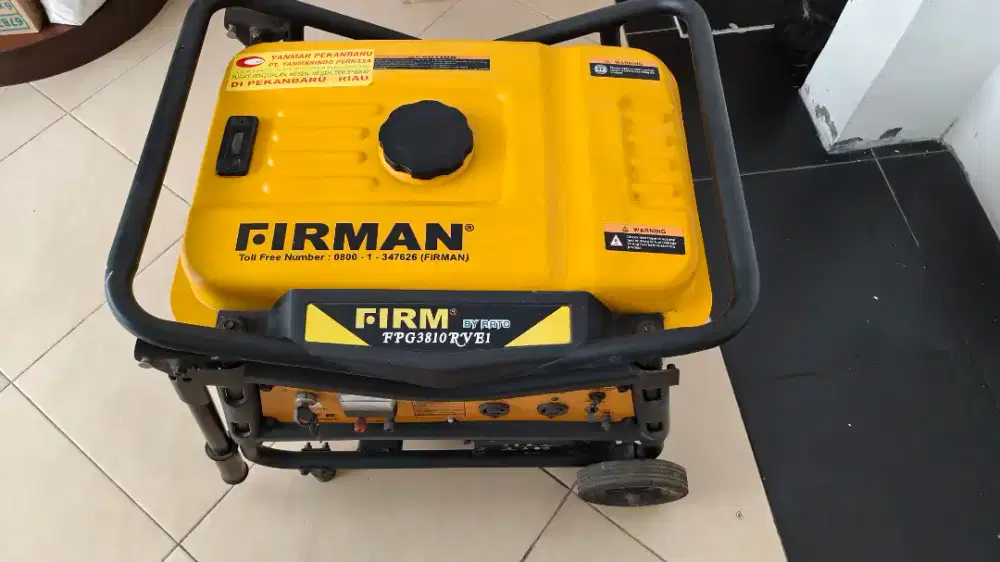 Di jual Genset Firman 2500 watt kondisi like new