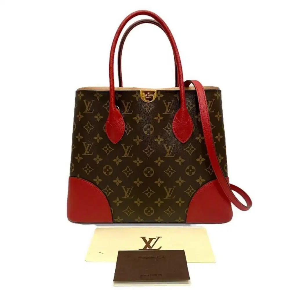 BU! FAST SALE! AUTHENTIC LOUS VUITTON Flandrin Monogram Cerise 2016