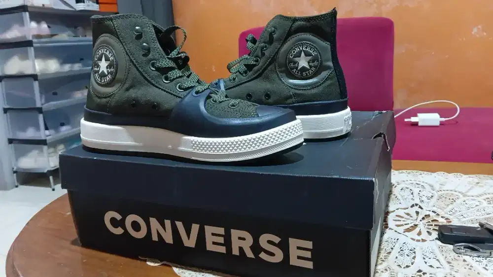 Sepatu converse counstruct 100% original size 40.5,kondisi 99% bagus