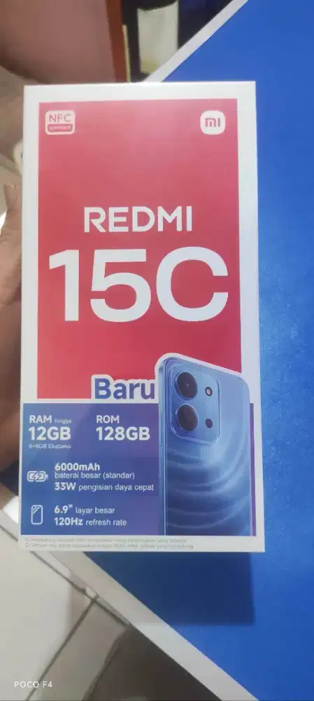 Jual xiomi redmi 15C bekas kondisi istimewa
