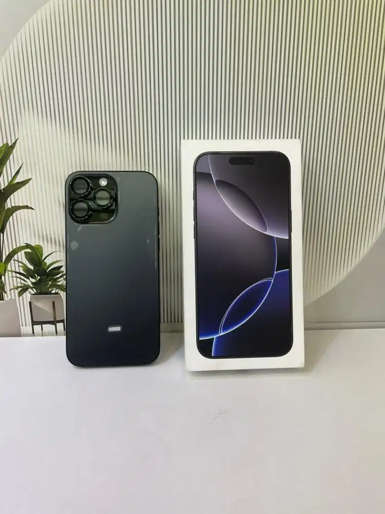 Iphone 16 pro max 256 resmi ibox blcktitanium