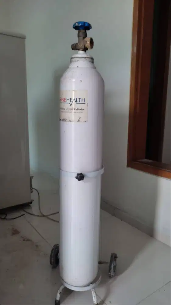 Tabung Oksigen 8L tinggi 80cm