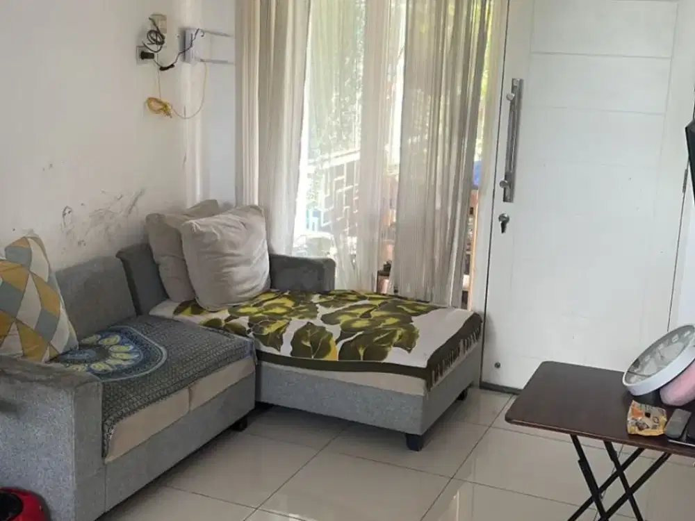 DIJUAL RUMAH MURAH CLUSTER VASANA 6X18 STARTEGIS HARAPAN INDAH