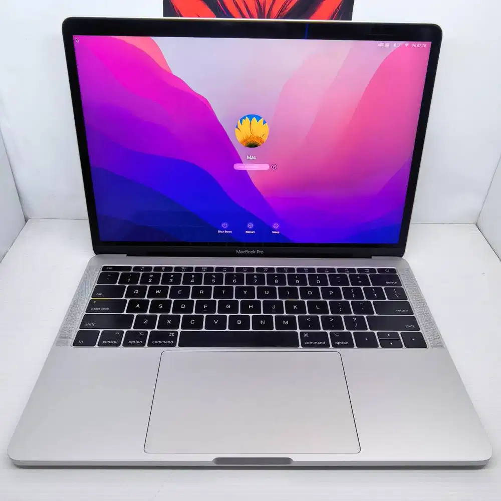MULUS SIAP COD : Macbook Pro 2017 8/256 Silver Monterey NO MINUS SIAP