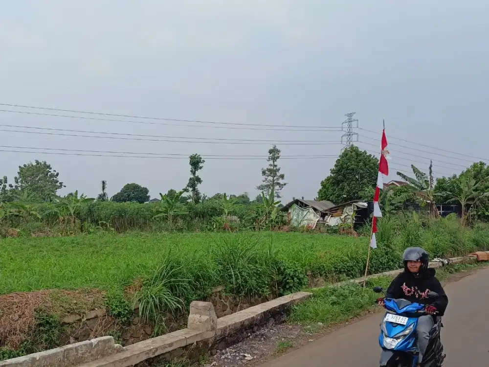 Kavling Strategis 9 Menit Stasiun Cilebut Free SHM