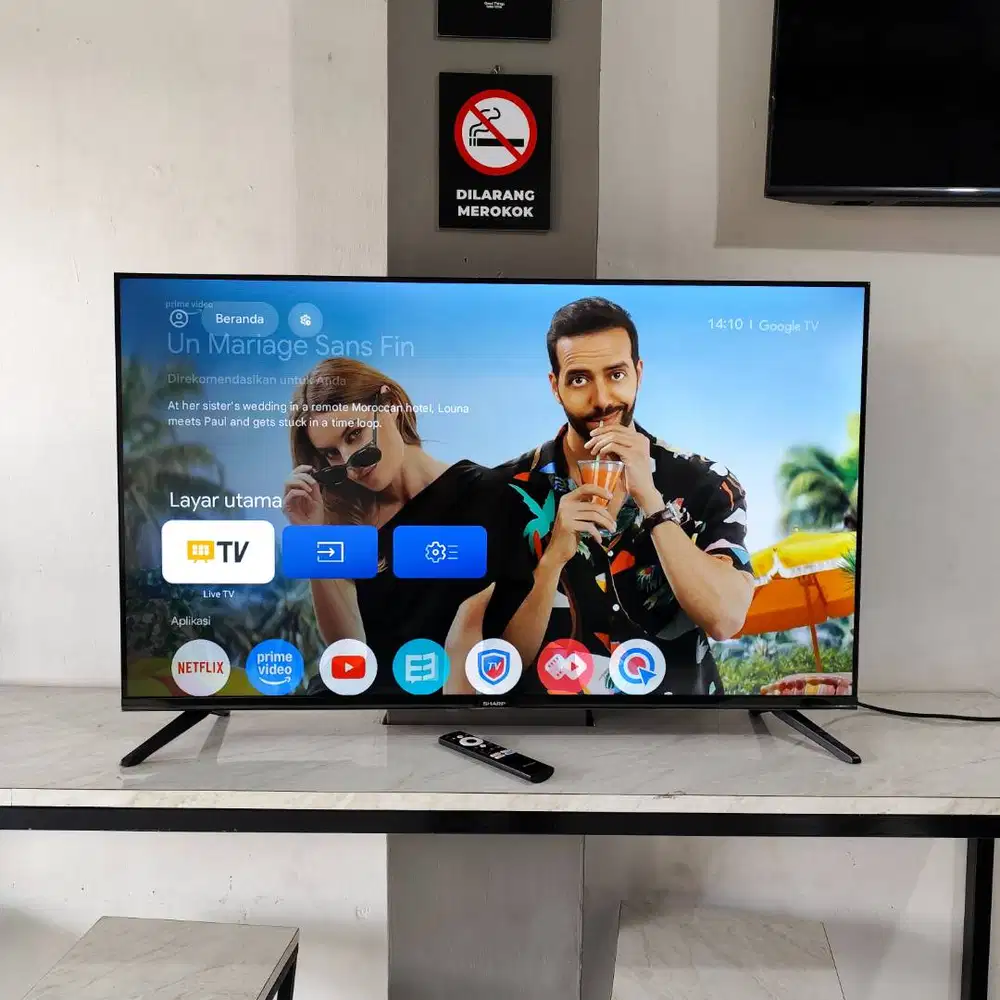 SHARP Smart TV 43 Inch Full HD T2 C43GH3000I, Hiburan Makin Maksimal