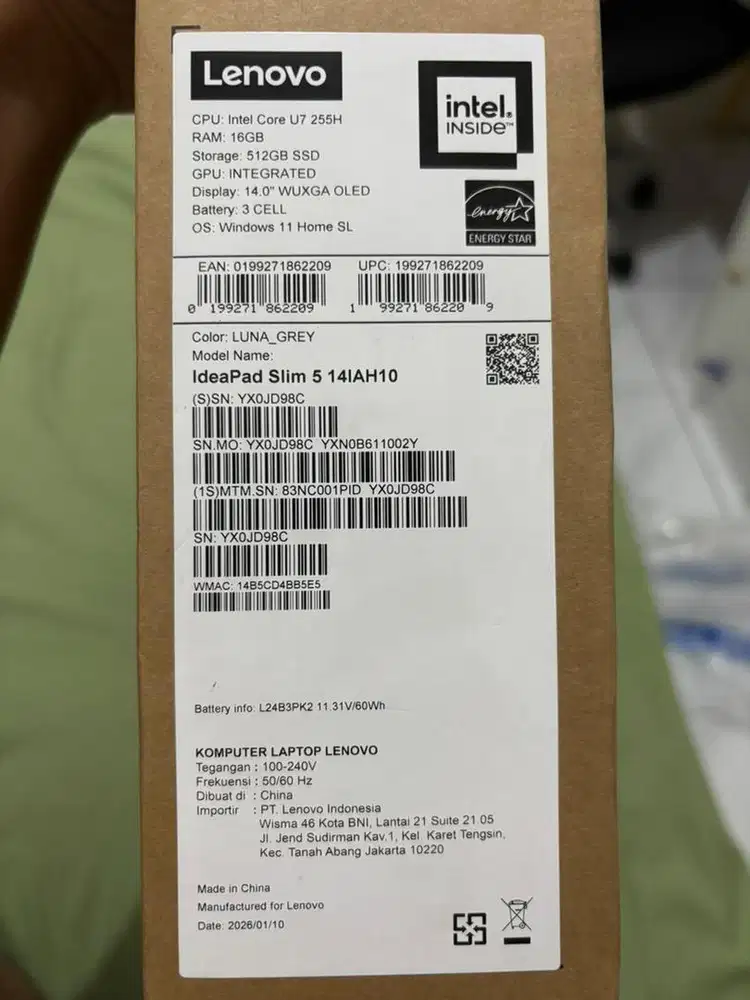 Lenovo ideapad slim 5 Ultra 7