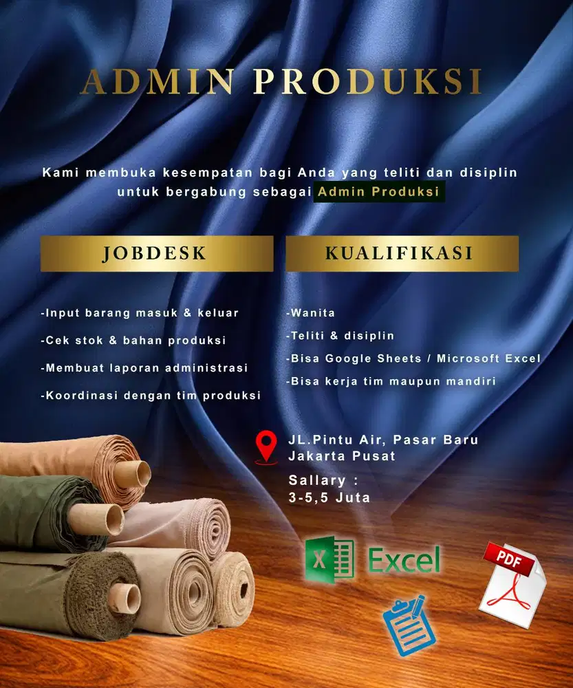 ADMINISTRASI PRODUKSI TAILOR