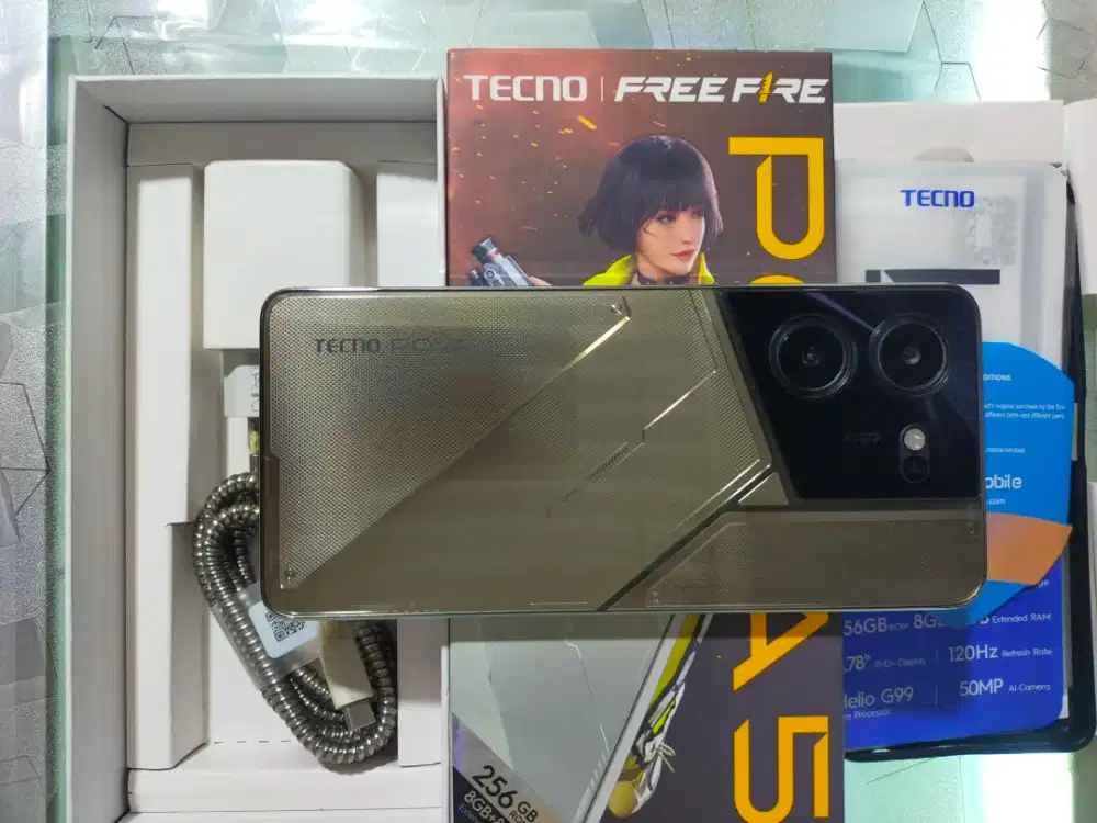 Tecno Pova 5 Nfc Ram 8/256 Second Resmi