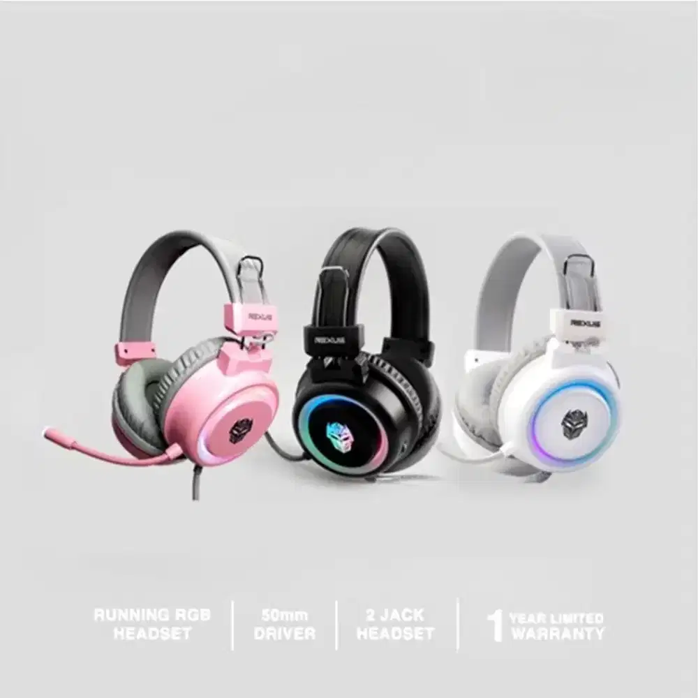 Headset Rexus F30 Vonix RGB Gaming LED